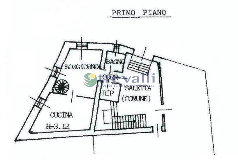 Planimetria appartamento 1 piano