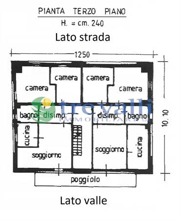 Planimetria due appartamenti