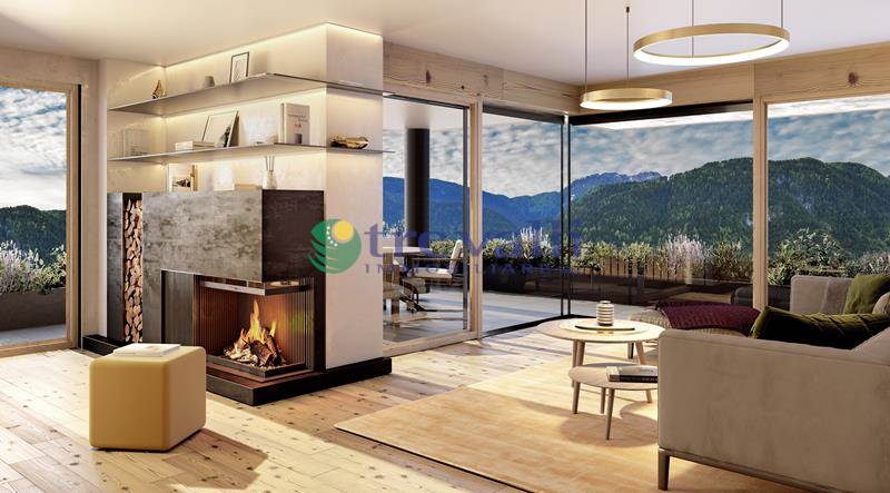 Appartamento con giardino ad ovest di nuova realizzazione a Malè, Borgo Val di Sole